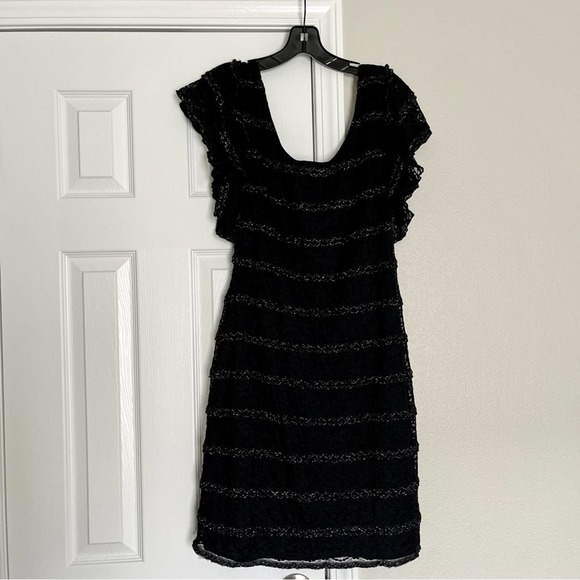 Guess Black Lace Bodycon Dress - Picture 6 of 7